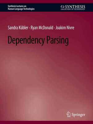 cover image of Dependency Parsing